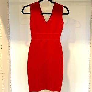 BCBG Red Bandage Dress
